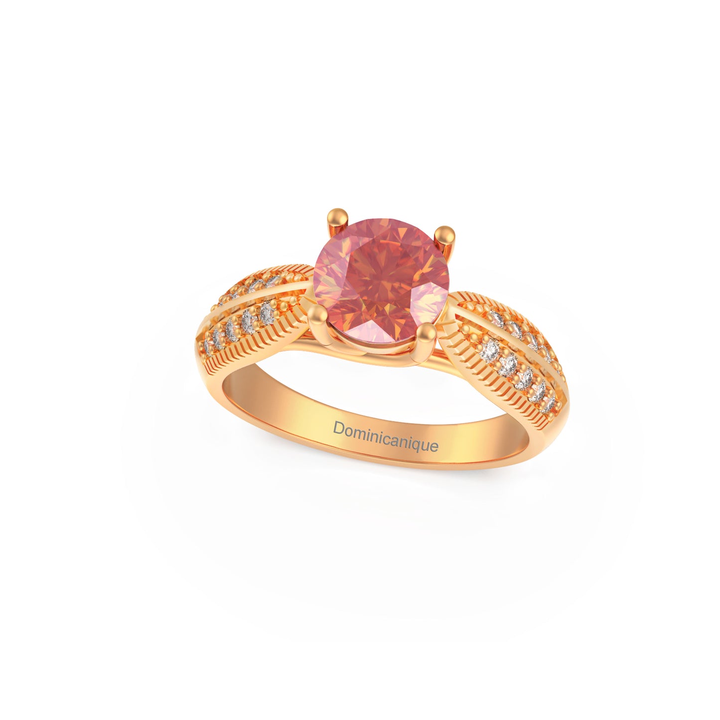 “RF85143" Ring with 1.00ct Dominicanique