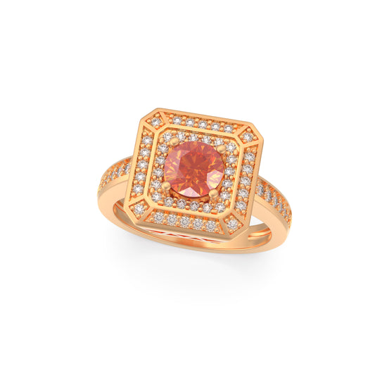 “RF85147" Ring with 1.00ct Dominicanique