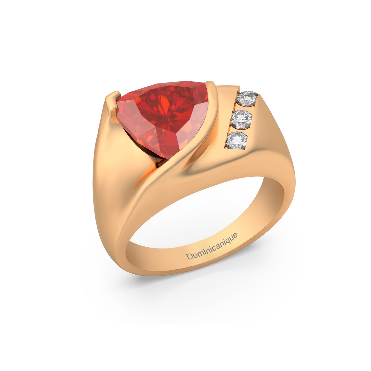 "My Love" Ring with 2.45ct Dominicanique