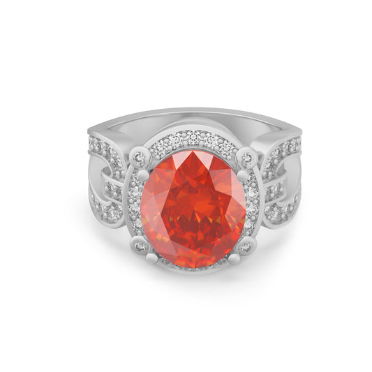 “Infinite Glamour” Ring accented with 5.05ct Dominicanique